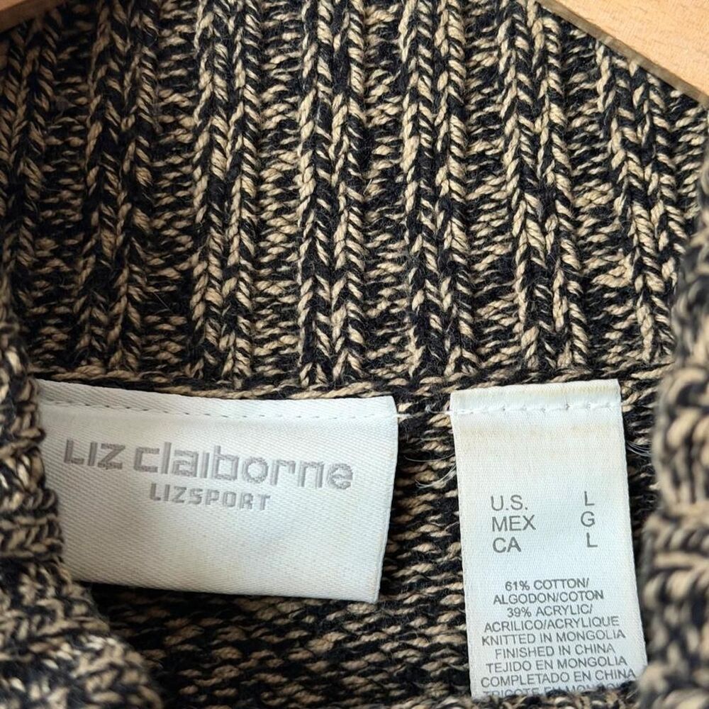 Vintage speckled cotton turtleneck - Picture 5 of 7